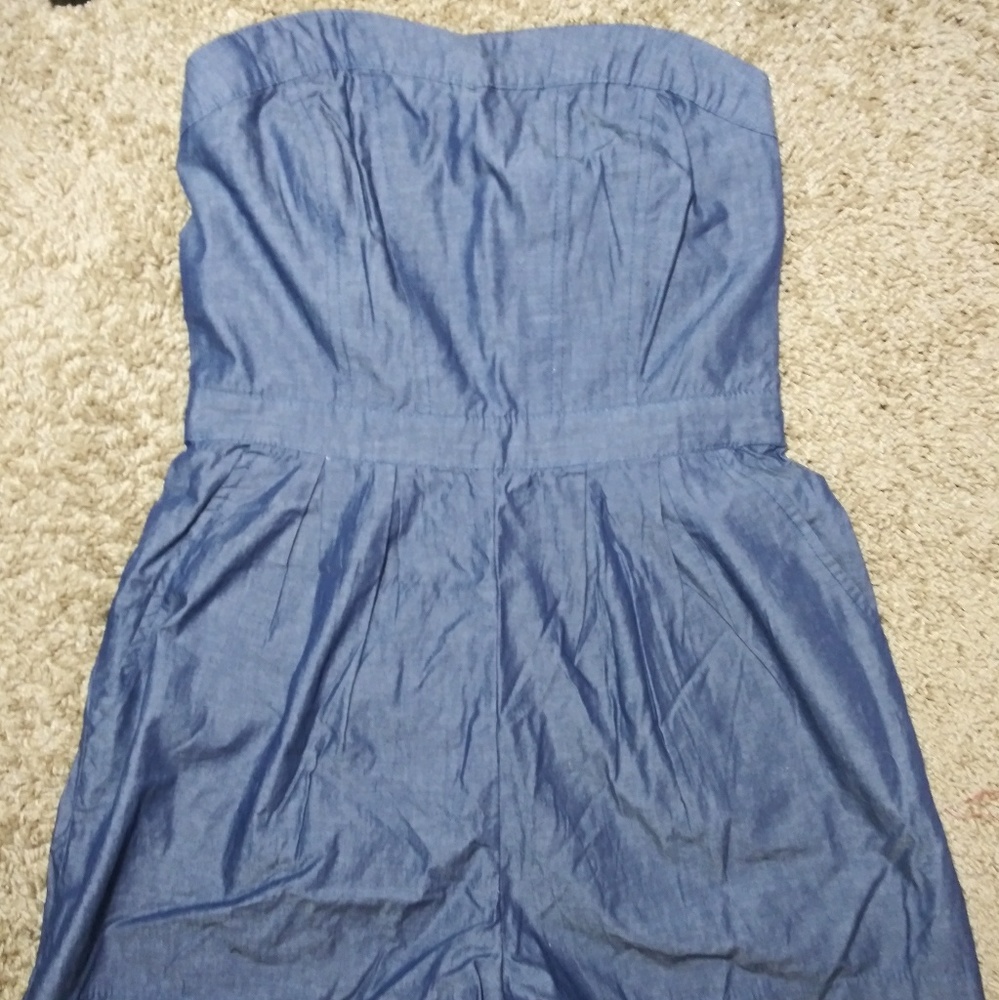 Blue Jean Romper